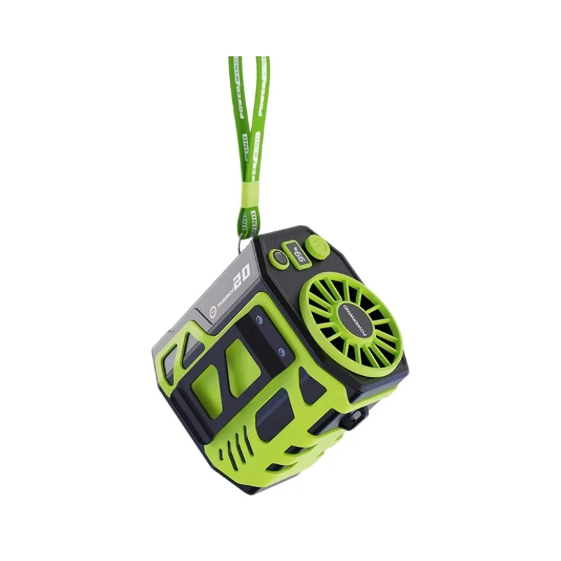 

Поясной вентилятор Mecha — портативное охлаждение высокой температуры для рабочих площадок, длинный аккумулятор со светодиодной подсветкой