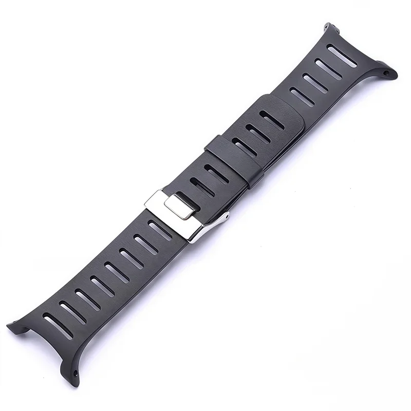 

Резиновый ремешок, мужские аксессуары для часов SUUNTO T1 T1C T3 T3C T3D T4C T4D, спортивный водонепроницаемый силиконовый ремешок для часов, браслет