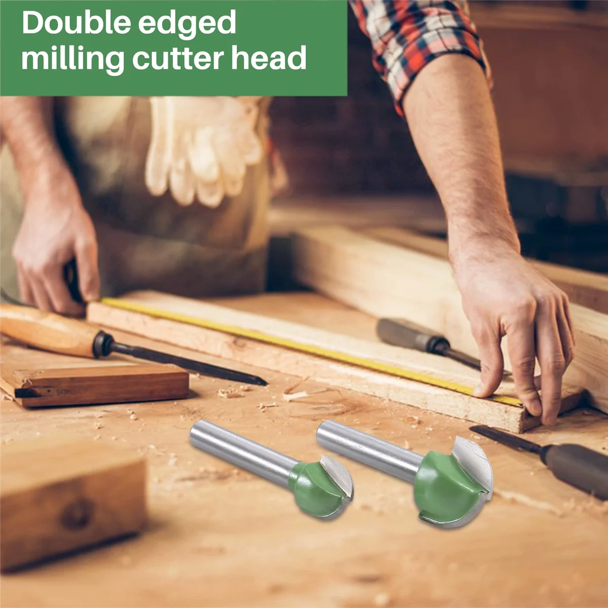 5 Stuks 6Mm Schacht Bal Neus Frezen Set Frees Ronde Cove Box Vhm Cnc Radius Core frezen Bit