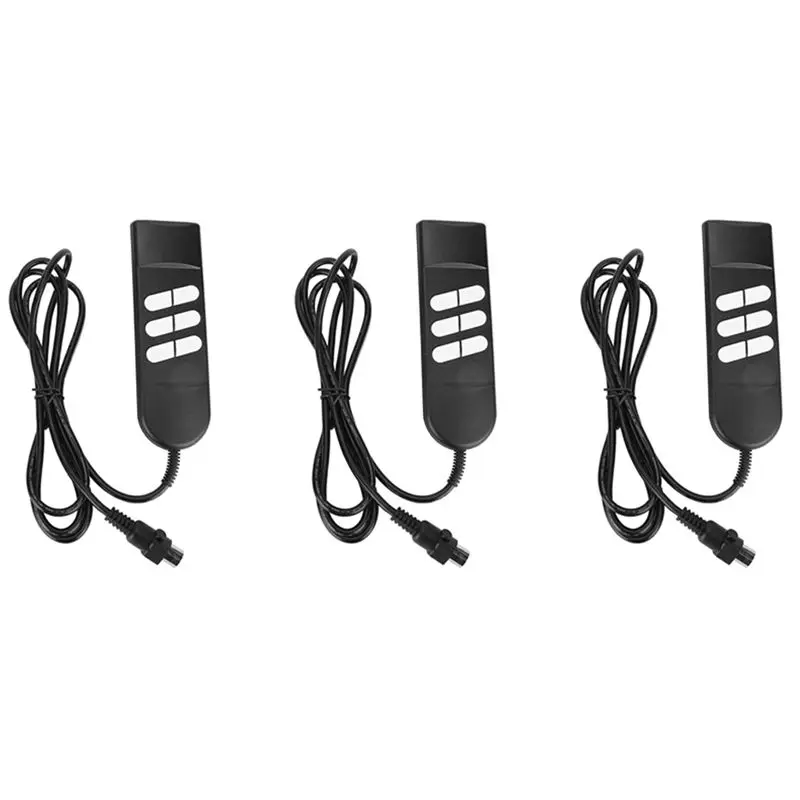 FIZP 3X Electric Recliner Chairs Controller 6 Button 5 Pins Hand Switch For Home Appliance Adjustable Bed Chairs Recliners