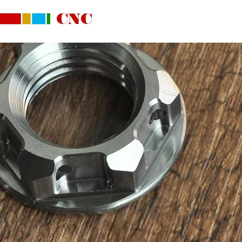 Titan Flansch muttern m18 m20 m22 m24x 1,5mm für Moto Auto a450 crf2012r Hinter achs mutter für yamaha honda kawasaki suzuki ducati – Detail 2