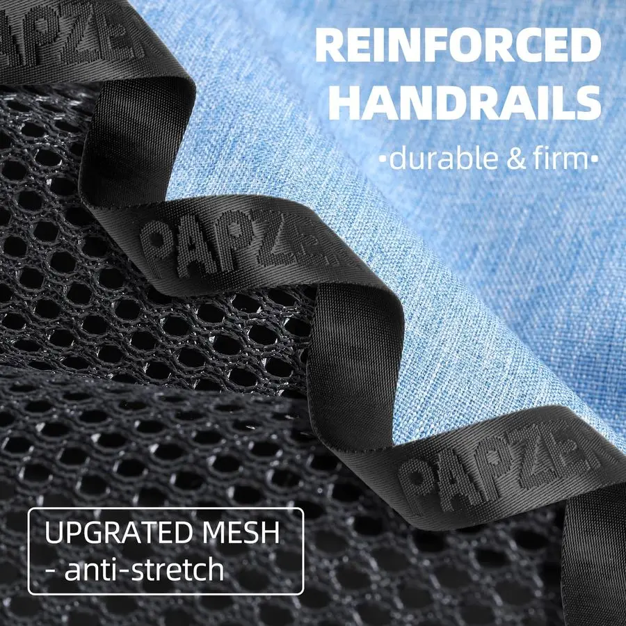 

Переноска для кошек среднего размера с загрузкой и шторкой для конфиденциальности, одобренный Delta TSA, дорожный ящик для домашних животных, чемодан с рукавом для багажа, мягкая питочка для собак