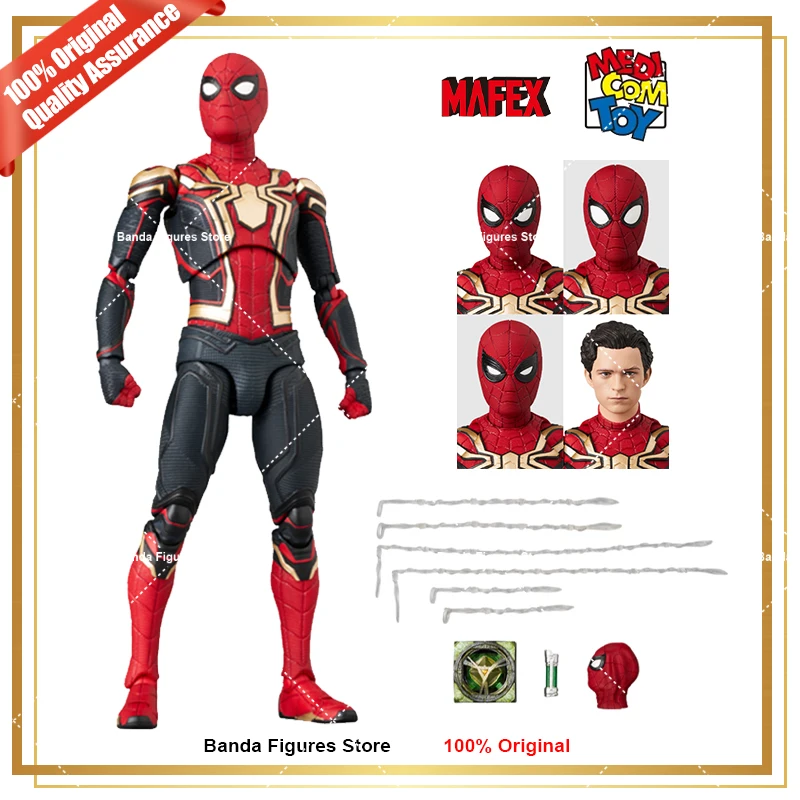 Original Medicom Toy Mafex 245 Spider Man Integrated Suit No.245
