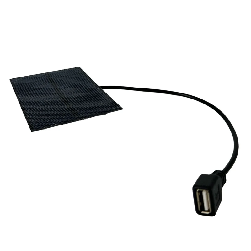 Portable Solar Panel 1.5W 5V USB Charging High Conversion for Phone Camping