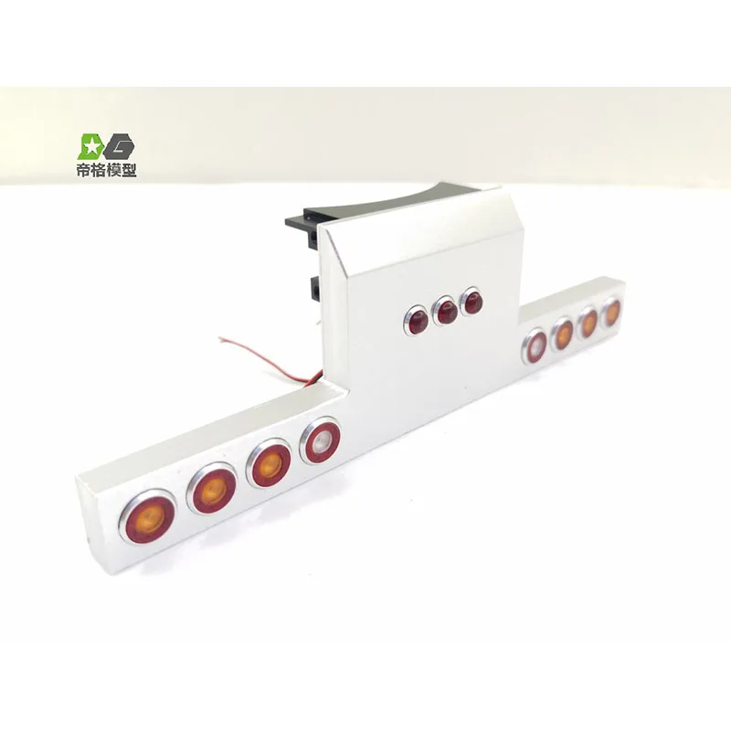 Metall-Rücklicht mit Engelsaugen für 1/14 Tamiya RC Truck Car für King Hauler 56344 56301 DIY-Teile Spielzeug-LKW DIY-Zubehör Spielzeug – Detail 3
