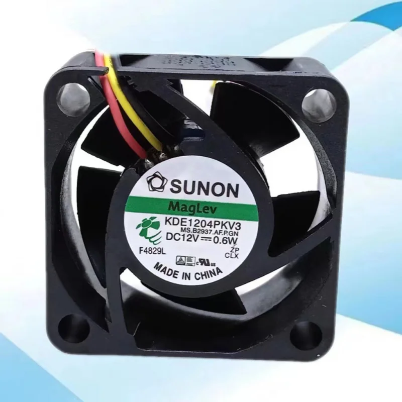 Ventilador mudo, Kde1204pkv3 4020, 12V, 0.6W, 4cm