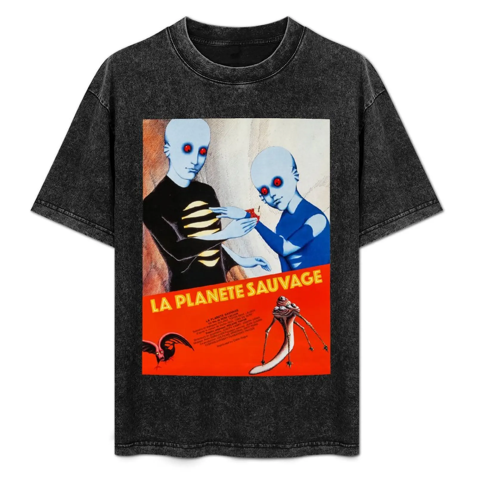 

Fantastic Planet - La Planete Sauvage T-Shirt anime clothes oversizeds sublime customs t shirt men 100℅ cotton