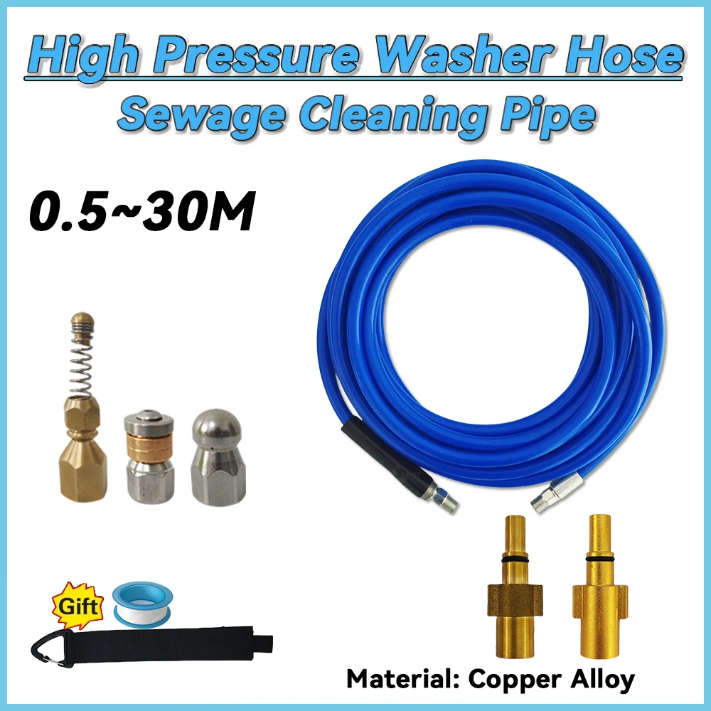 

Super Flexible Kink Resistant Power Wash Hose,Sewage cleaning pipe,for Bosch/AR/Makita Michlin Mac Allister/Black & Decker