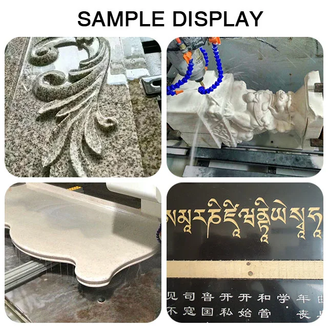 Marble Granite Stone Cnc Router 1325 3d Stone Carving and Sculpture Machine