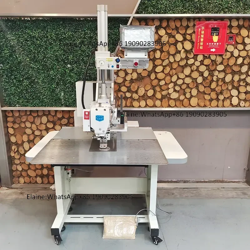New Hot Sale Industrial Computerized High-Speed Automatic Lock Stitch Hole Thick Mattress Cushion Pillow Case Sewing Machine