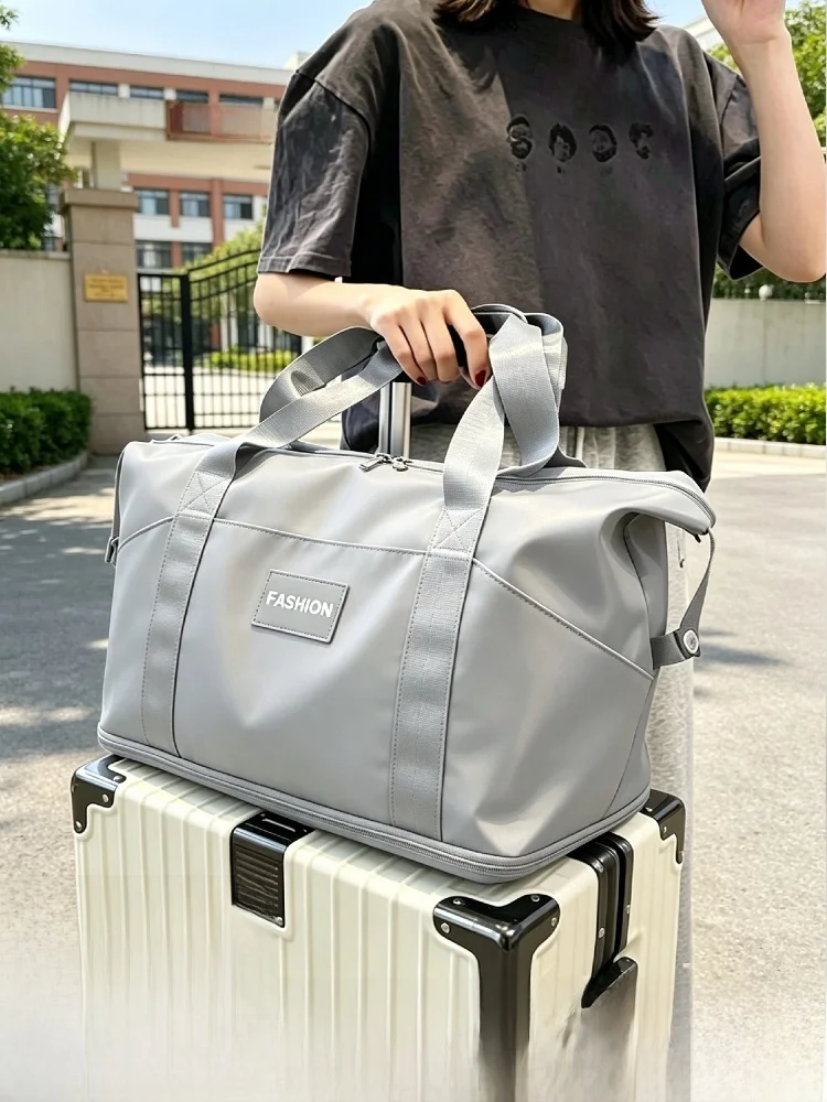 おしゃれで軽量、大容量スポーツフィットネスバッグ、短期旅行、キャンプ、荷物バッグ、配送準備、収納バッグ