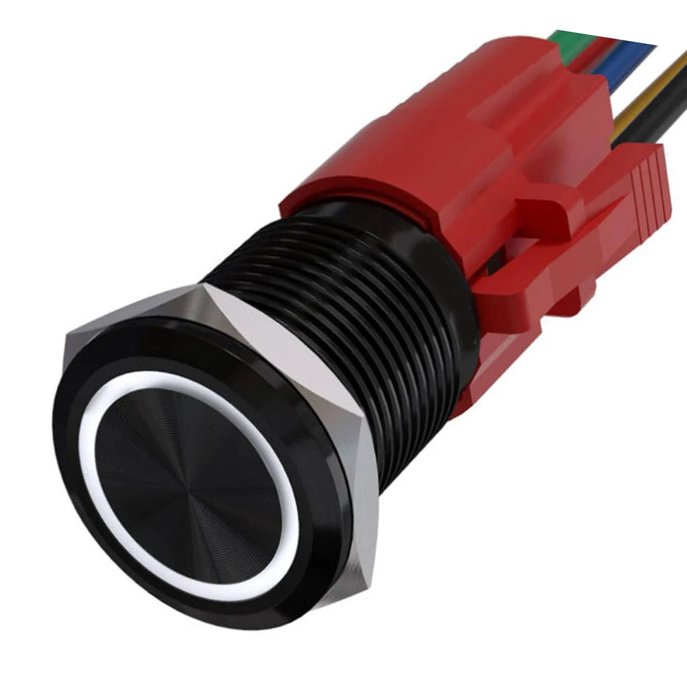 

Reliable 22mm Metal Latching Push Button Switch with LED Light Smooth Touch IP67 Protection Level Multiple Specifications