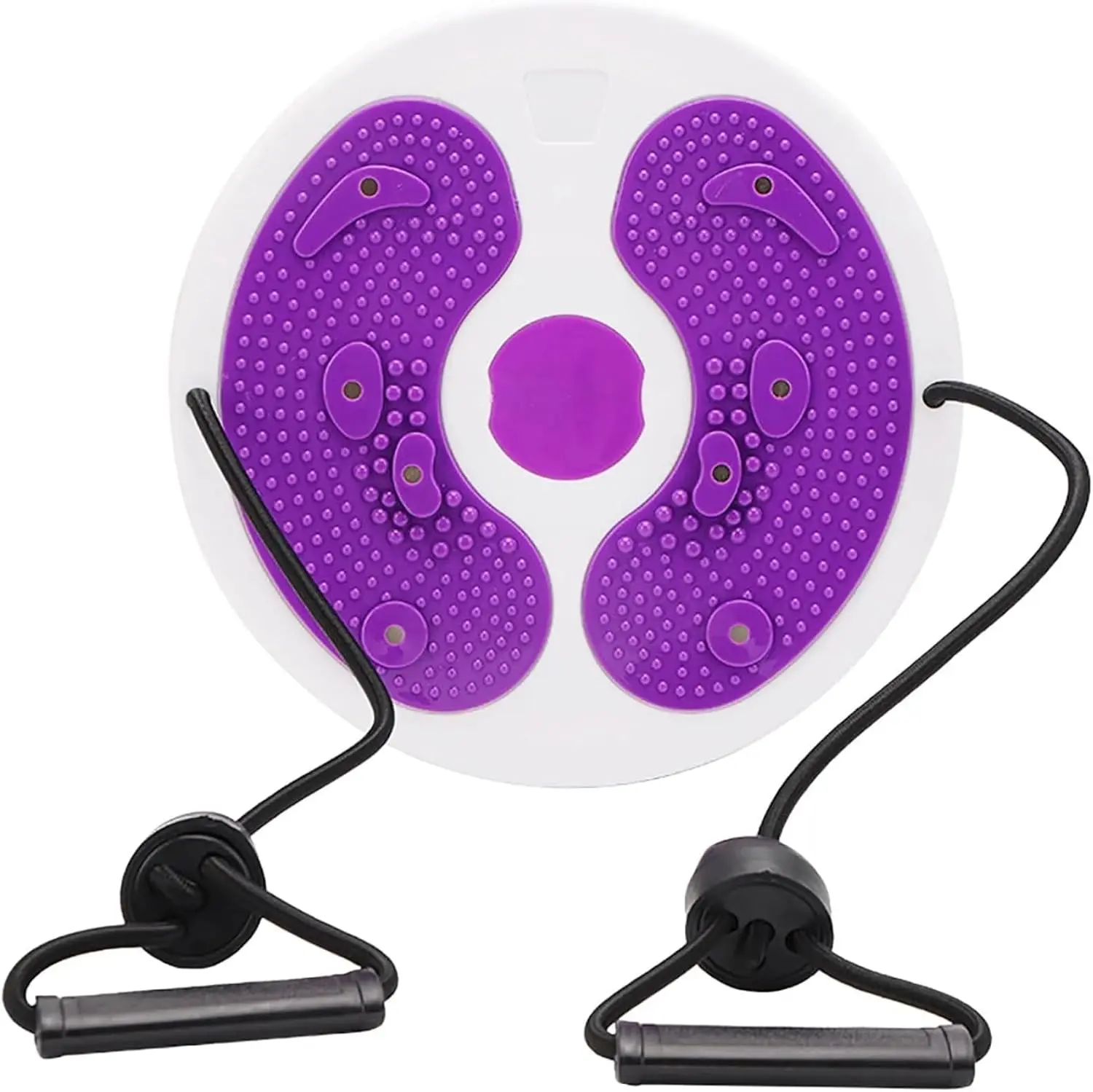 Ab Twister Board with 8 Magnets PP Material Fitness Twister Disc with Handles Waist Twisting Disc