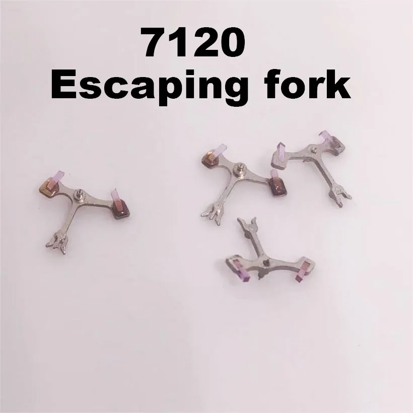 Gli accessori dell'orologio sono per Shanghai 7120 Movimento meccanico Forcella di scappamento Mazai Vecchio orologio Movimento uniforme Orologio Parti di orologi