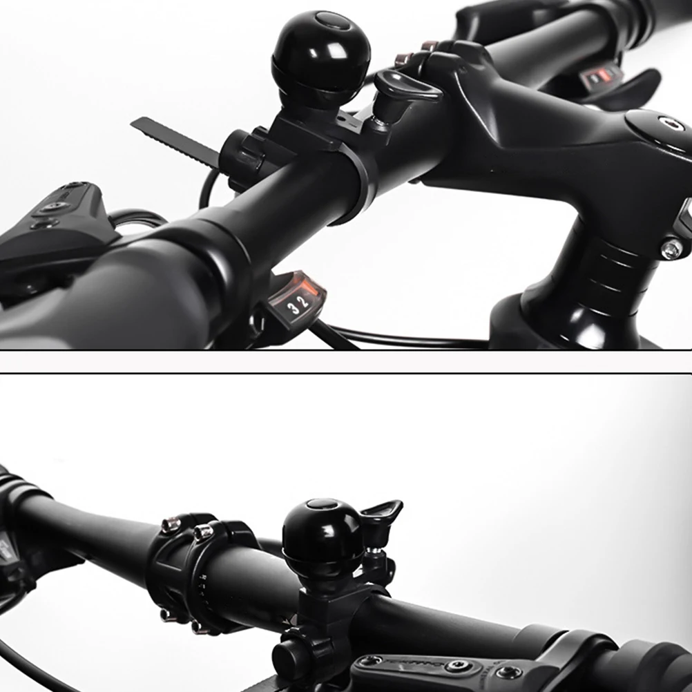 

Bike Bell for Kids Black Bicycle Mountain Bikes Child Accessories Loud Copper Plastic Anti Aging Durability Safe Riding