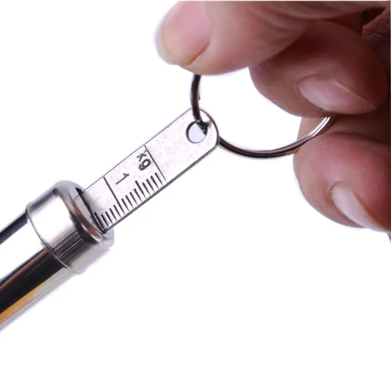 Silver Measuring Tool Mechanical Spring Balance 5kg Dynamometer Hanging Scale Tools