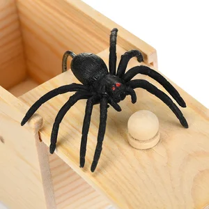 Prancha de caixa de madeira assustadora engraçada escondida em adereços interessantes de piada de truque para surpreendentes 12 principais vendas tronco madeira decorativo - №1