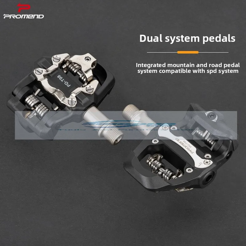 

PROMEND road bike pedal mountain bike lock pedal dual-purpose integrated self-locking pedal SPD lock piece