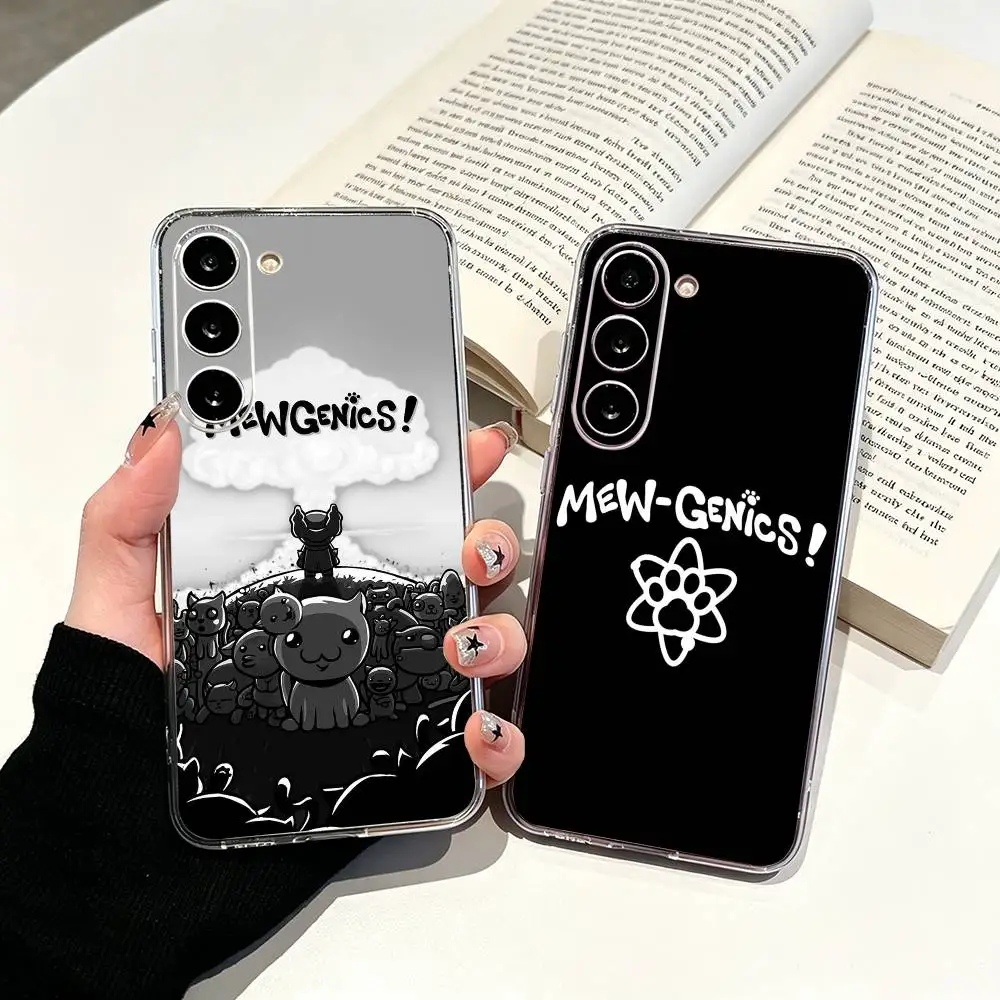 2026Game Mewgenics  Phone Case For Samsung Galaxy A71,A70,A52,A51,A40,A30 Transparent Cover