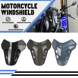 Protector de parabrisas para motocicleta, Deflector de parabrisas de doble burbuja para YAMAHA MT07, MT-07, MT 07, 2021, 2022, 2023