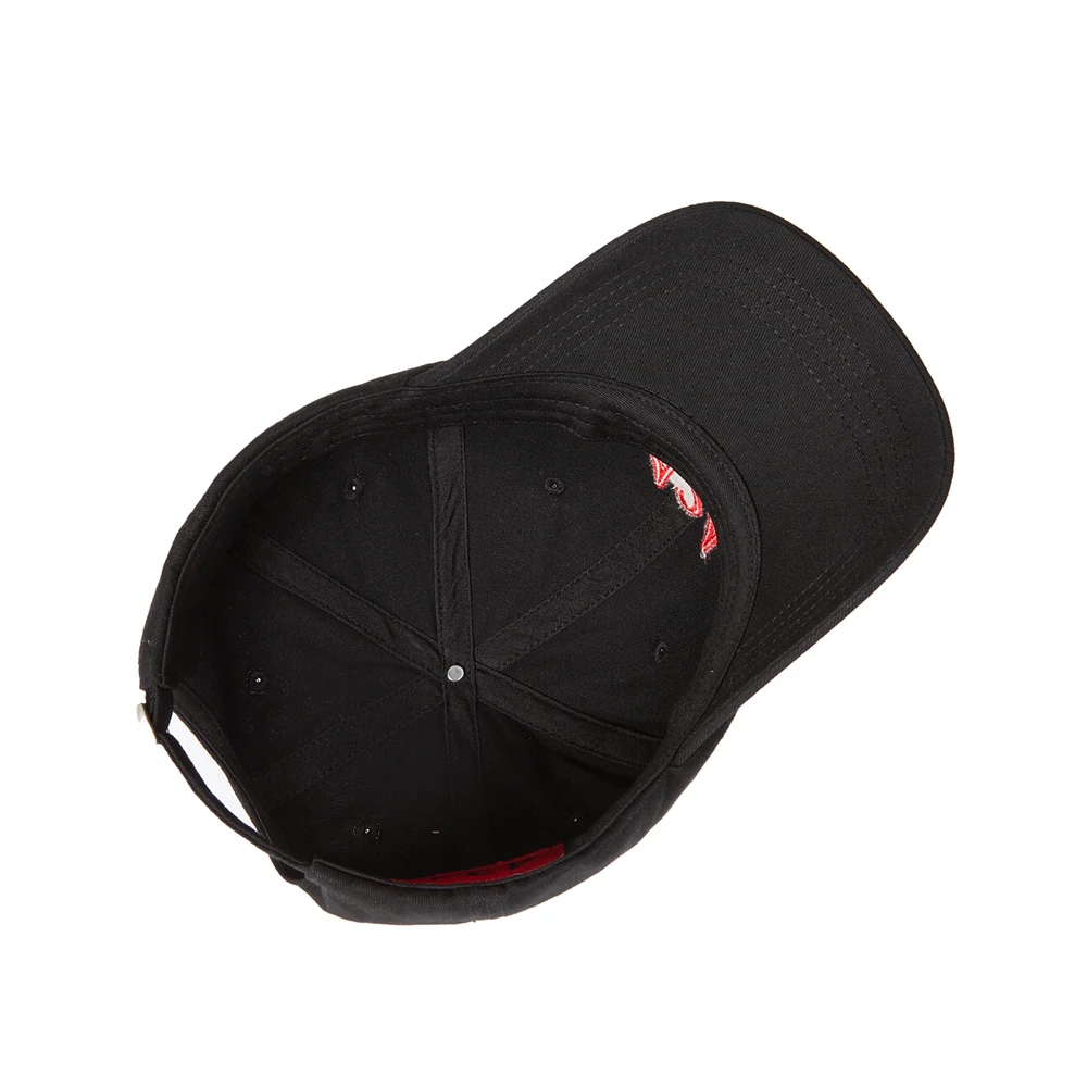 Gorra de béisbol con bordado rojo para hombre y mujer, gorro con hebilla ajustable, Etiqueta interior de la mejor calidad, 1:1, 424