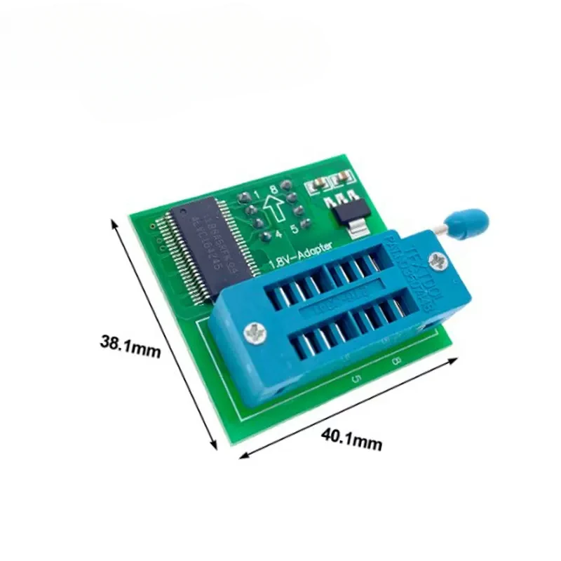 1.8V adapter for Iphone or motherboard 1.8V SPI Flash SOP8 DIP8 W25 MX25 use on programmers TL866CS TL866A EZP