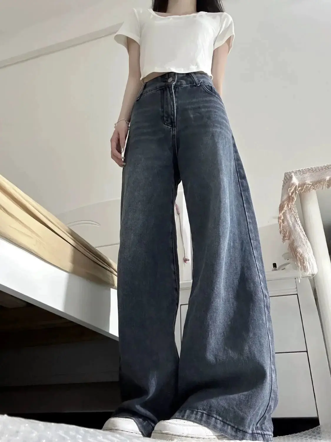 

Женские прямые джинсы, эластичные женские вечерние клубные вечерние свидания, женские джинсовые брюки, модные сексуальные элегантные брюки