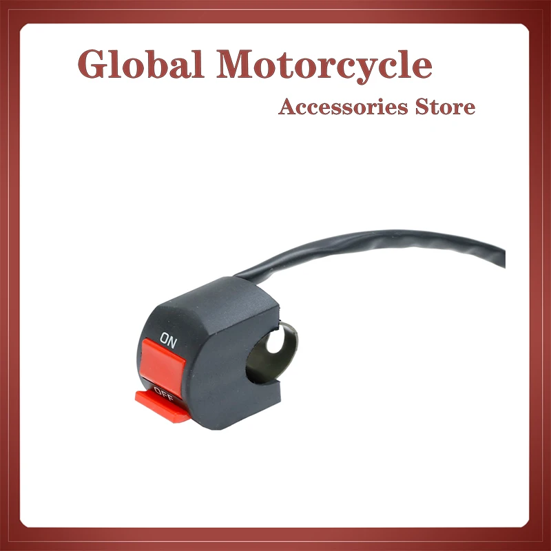 High quality motorcycle switch bullet connector handlebar switch on/off button button switch motorcycle accessories