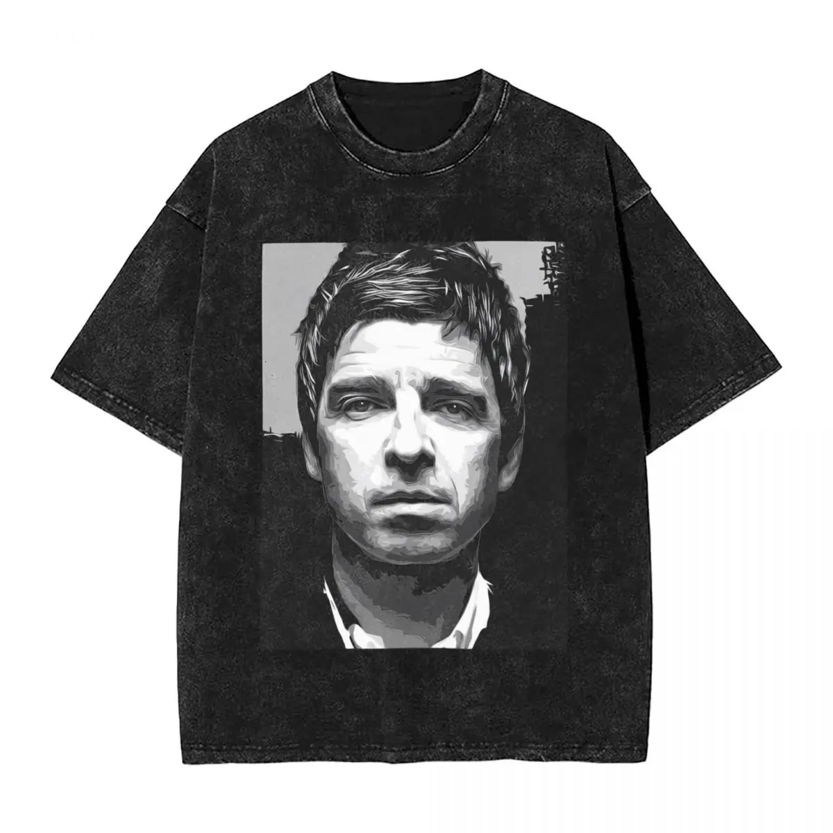 O-Oasis T Shirt Noel Gallagher Loose T-Shirts Short-Sleeve Y2K Classic Tops Summer Casual Crew Neck Oversized Clothes