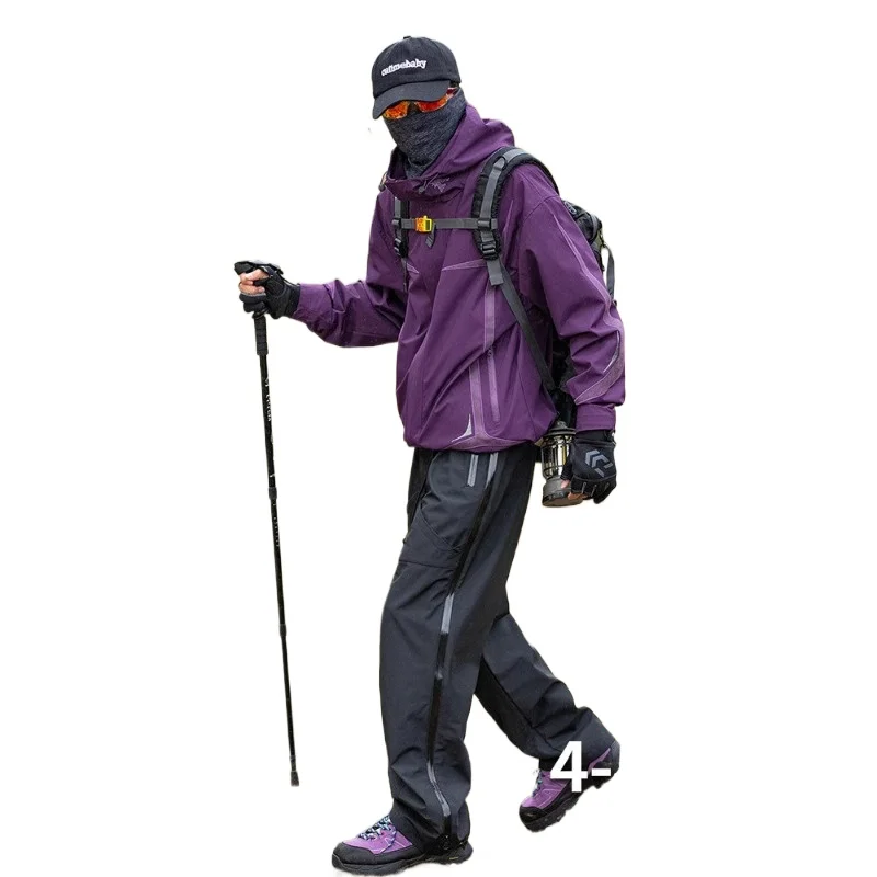 

IZEXX tide брендовый горный спортивный трехстойкий уличный штурмовой мужской комбинезон с открытой молнией, водонепроницаемый быстросохнущий прямой комбинезон