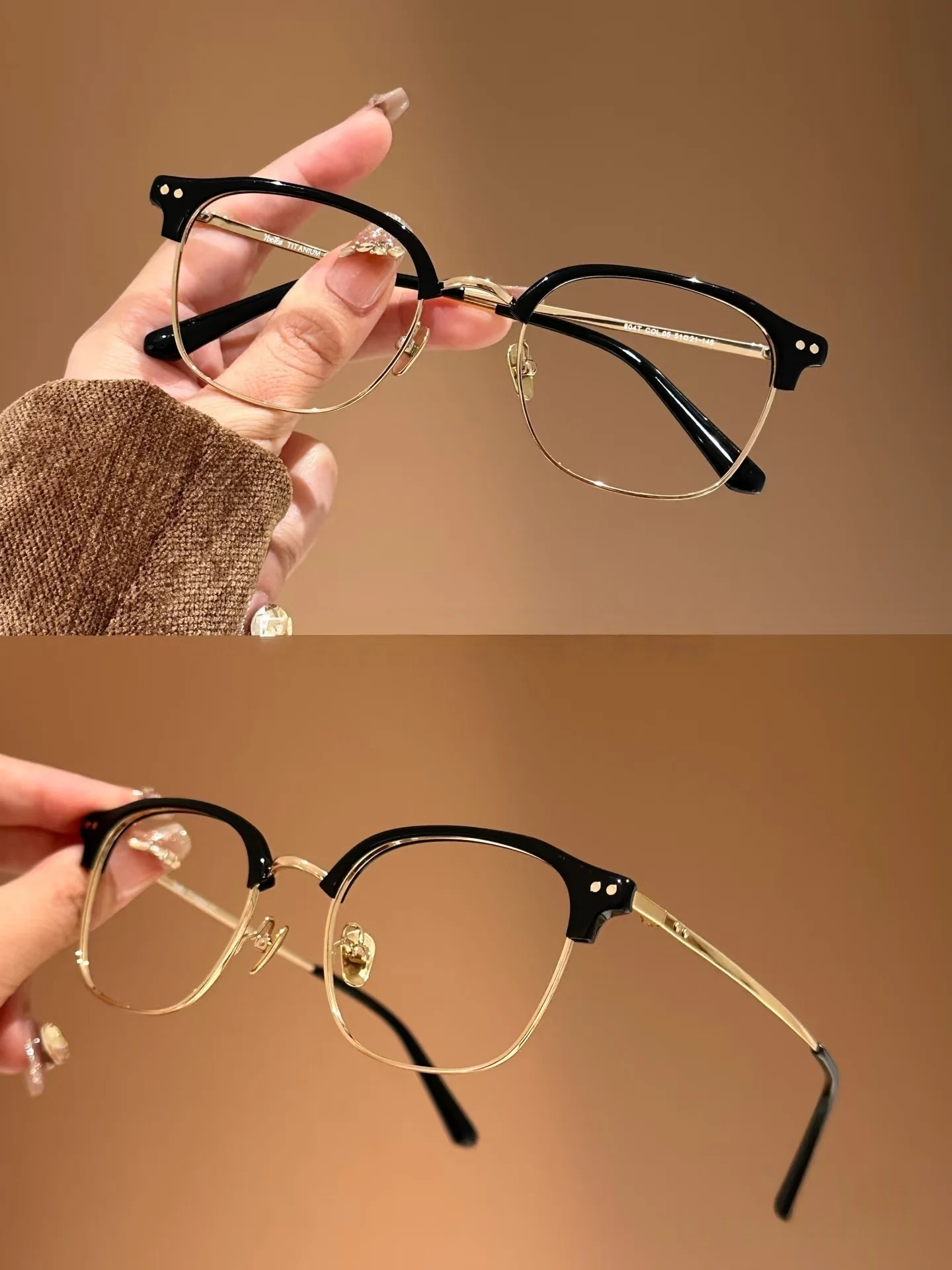 سلسلة "Academy Expert، Expert في مكان العمل" نظارات الضوء الأزرق للمرأة، نظارات كمبيوتر عصرية على المكتب تقلل من إجهاد العين والنمل