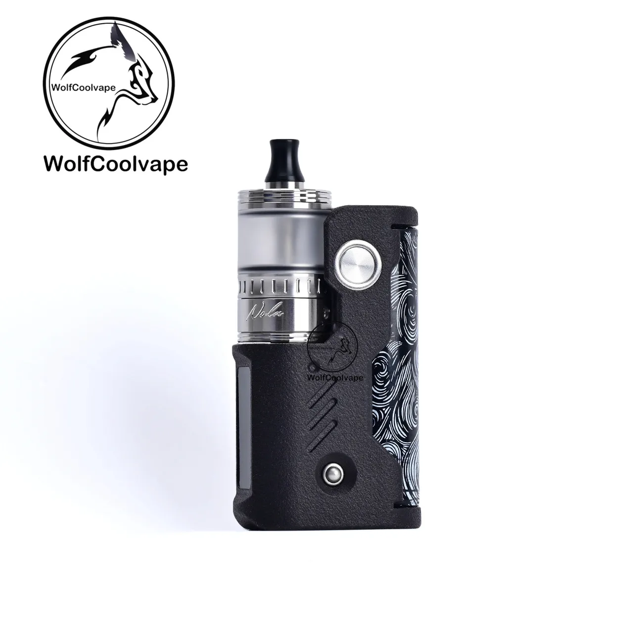 Wolfcoolvape NOLA mtl RTA رذاذ خزان vape قابل لإعادة البناء 3.2 مل دبوس هوائي 0.8/1.2/1.5/1.8/2.0/2.5/3.0/3.5 مللي متر 22 مللي متر خزان rta