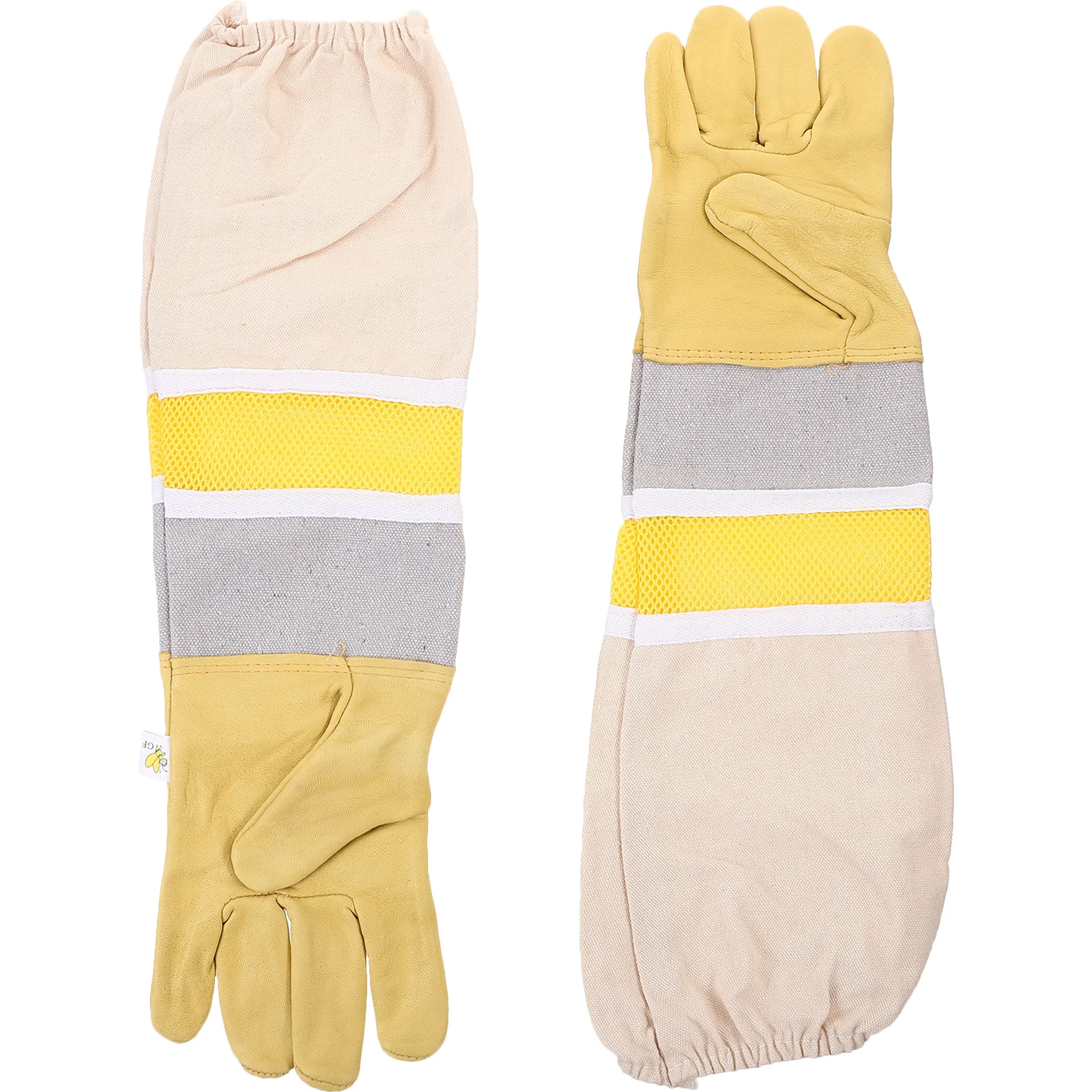 

1Pair Professional Apiculture Gloves Protective Sleeves Included Reusable Beekeeping Comfortable Fit Maximum