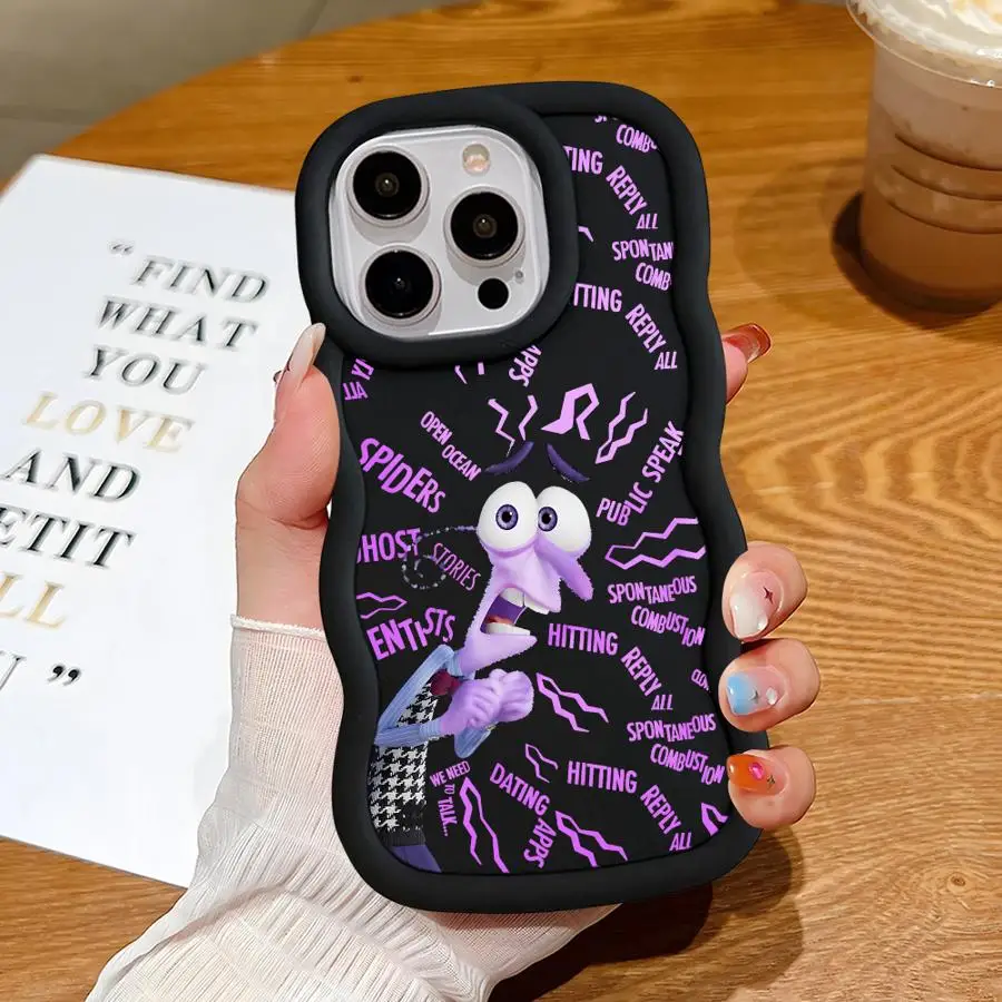 Disney Inside Out 2 Phone Case for Xiaomi Poco X3 X5 5G Redmi 8 Pro 9T 9C 10 10C 10A 12 13C A2 A1 Plus Soft Funda