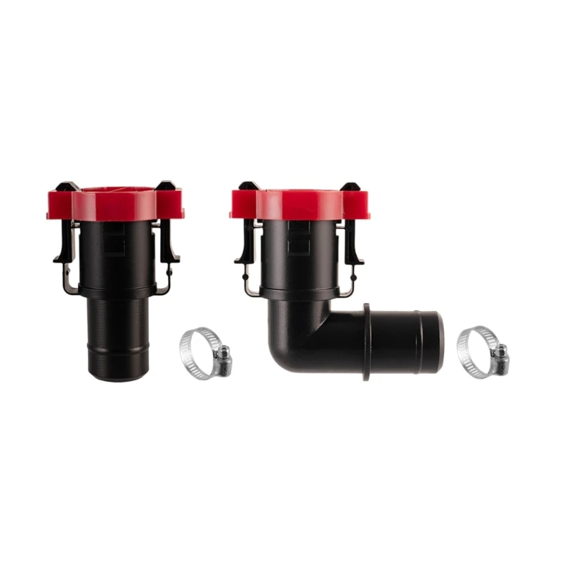 

Washdown Hose Fitting 3/4 in Marine Fit ABS Coupler for Boat Water Line Repair and Service Work on Boat Care 68UF