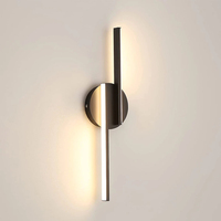 Indoor LED Wall Light Modern Wall Lamp, Aluminum Sconces for Living Room Hallway Bathroom Staircase Night Light 3000K Warm Light