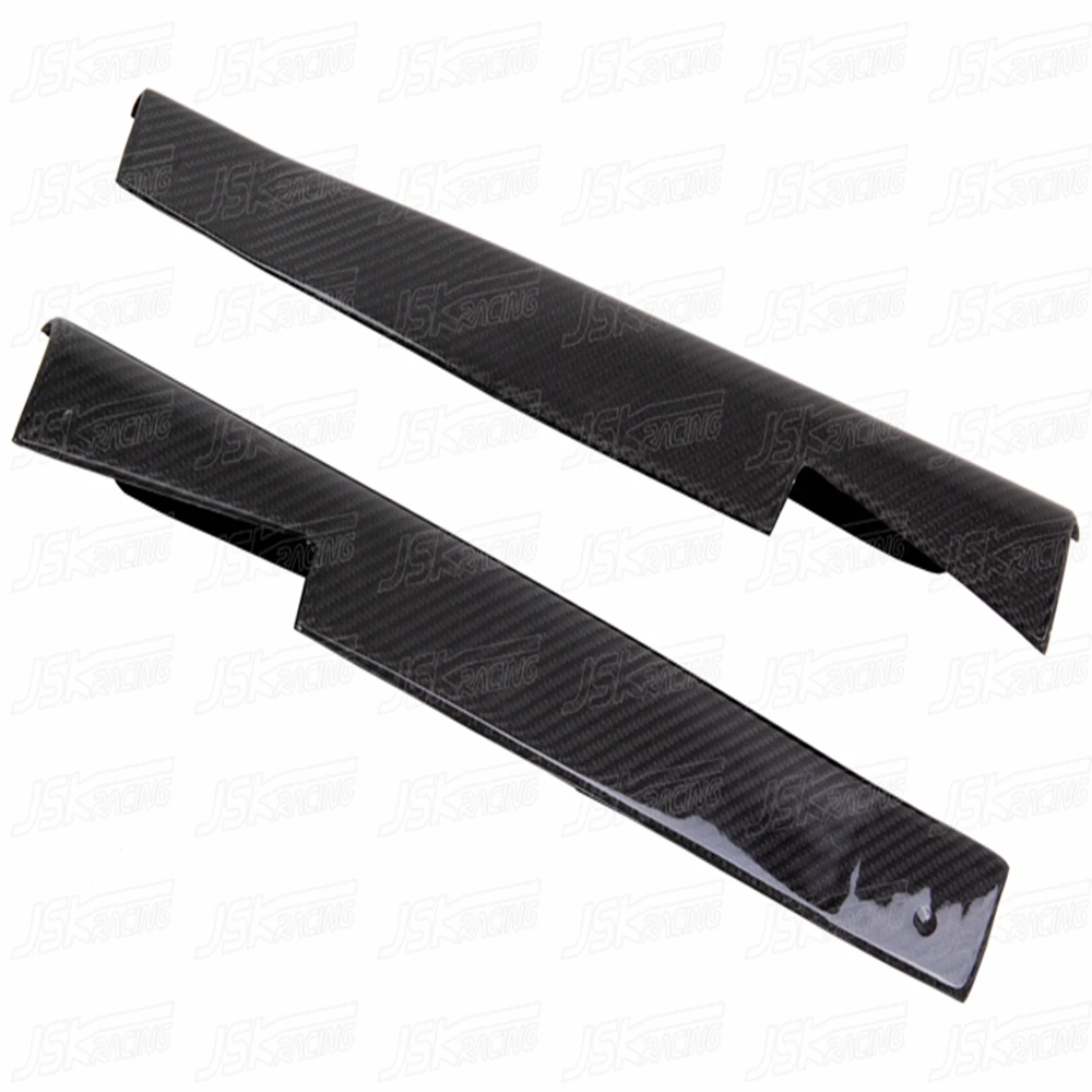 V Style Carbon Fiber Rear Bumper Splitters For Suba Impreza 10 Sti Gvb Gvf 2008-2011(JSKSRIP08061)