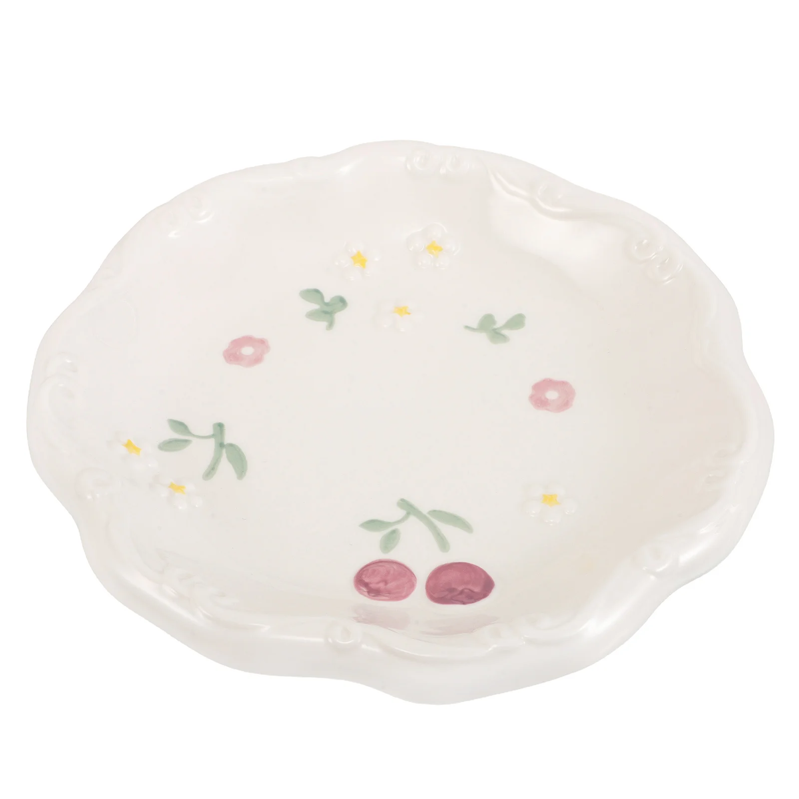

Ceramic Jewelry Tray Irregular Shape Decorative Vanity Key Holder Ring Dish Cute Jewelry Plate Trinket Dish Earthenware Plates
