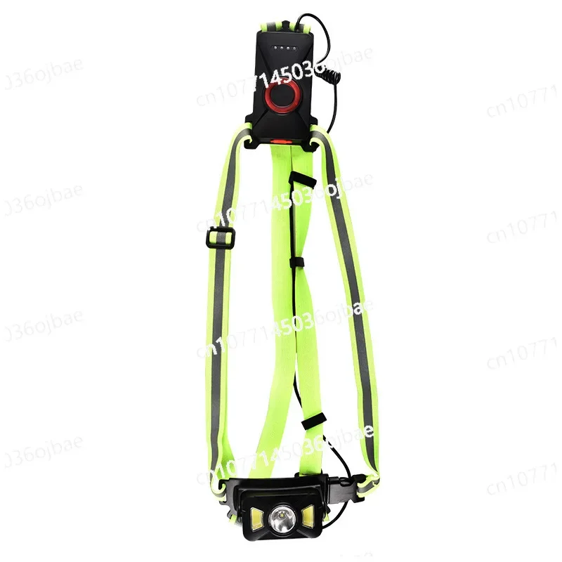 New Night Running Safety Light Led Chest Light Outdoor Waterproof Usb Warning Safety Vest Riding Running Light