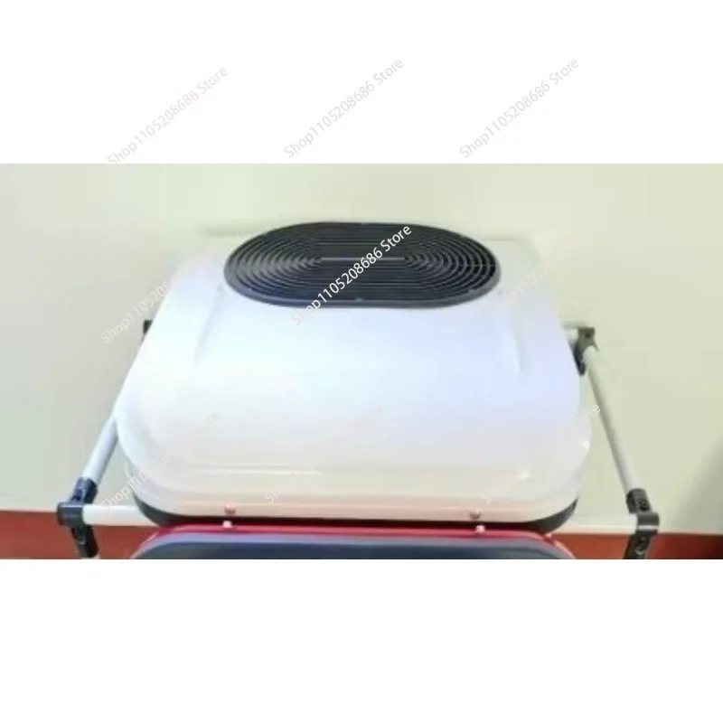 12V 24V DC Electric Trailer Truck Air Conditioner DC Inverter Double Fans 12 Volts  Air Conditioner For Semi Truck Cabin Cooling