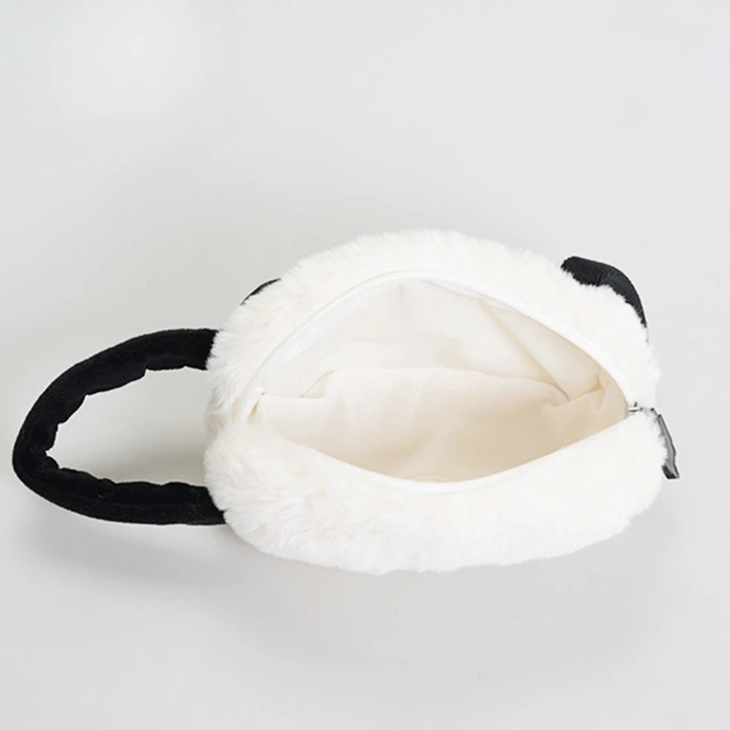 Snoopy Makeup Bag Cartoon Plush Cosmetic Storage Bags Portable Travel Toiletry Organizer Pouch Fashion Woman Clutch Bags Gifts