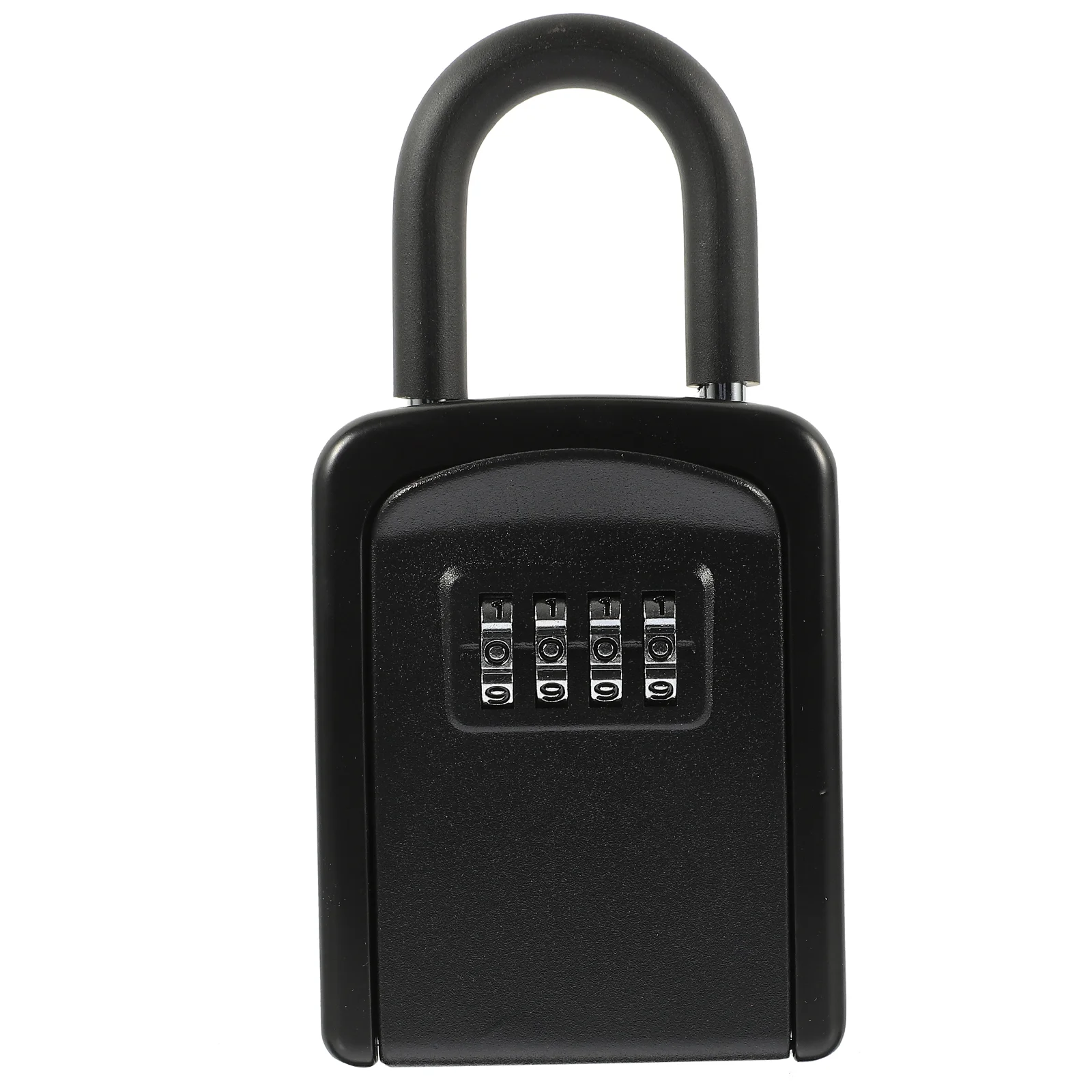 Weatherproof Key Lock Box, Código Combinação Segurança Lock, Armazenamento Ao Ar Livre Chave, Metal Lock Box