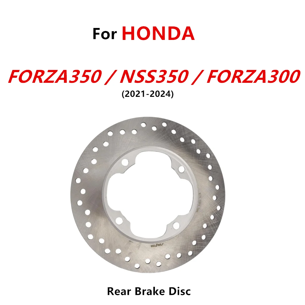 

Motorcycle Accessories For HONDA Forza300 Forza350 Brake Disc Aluminum Alloy Rear Brake Disc 2021-2024