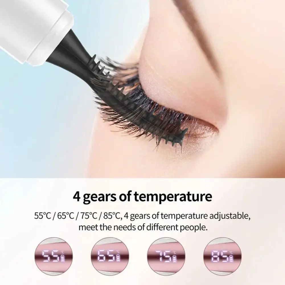 Profession elle elektrische Wimpern zange Lade modell schnell erhitzen Curling Clip Wimpern kosmetische Make-up Werkzeuge Zubehör für p4i2