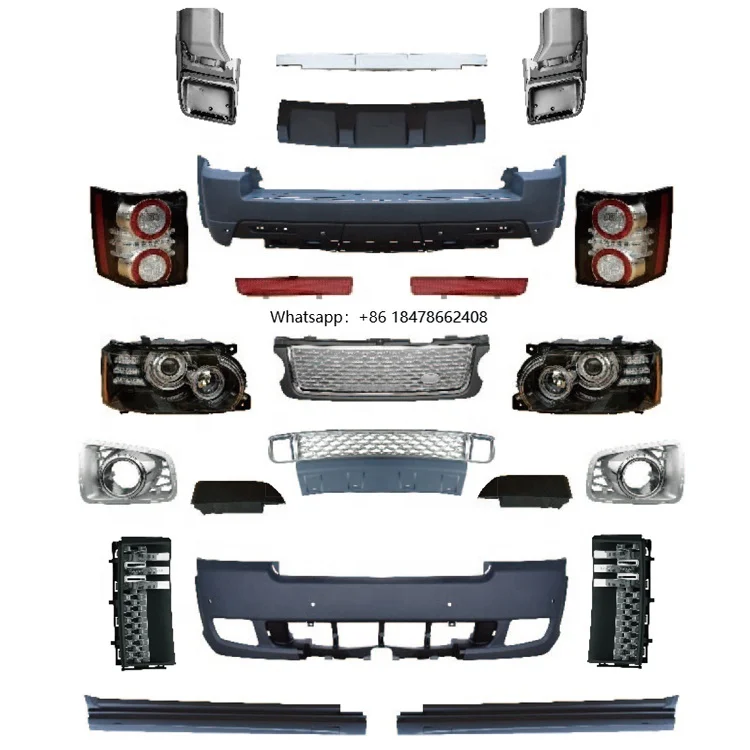 

Hot Selling L322 Full Set Body Kit for Range Rover Vogue 2002-2009 Upgrade to 2010-2012