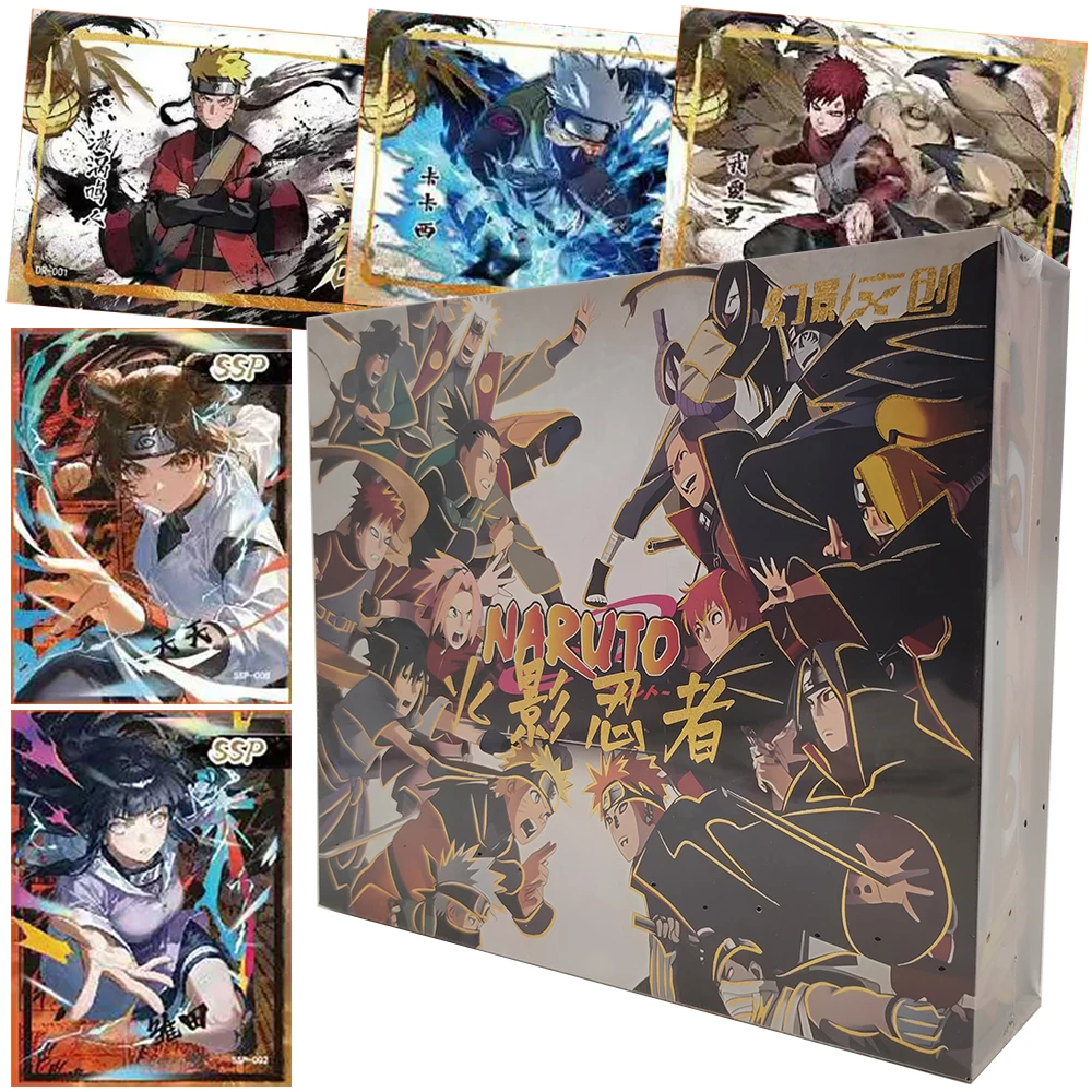 

Naruto Collection Card Christmas Surprise Gift Popular and Passionate Character Hatake Kakashi Gaara Limited Edition Card Toys