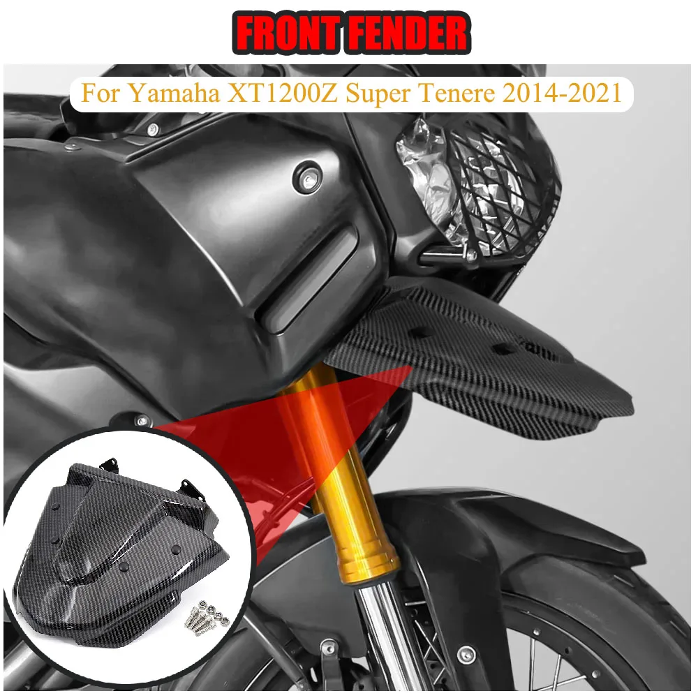 

100% Brand New For Yamaha XT1200Z Super Tenere 2014-2021 Motorcycle Front Wheel Extended Mudguard Protective Cover Accessory