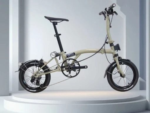 MINT BOB 3-14K 14Inch Triple Folding Bike/ Chromium-Molybdenum
