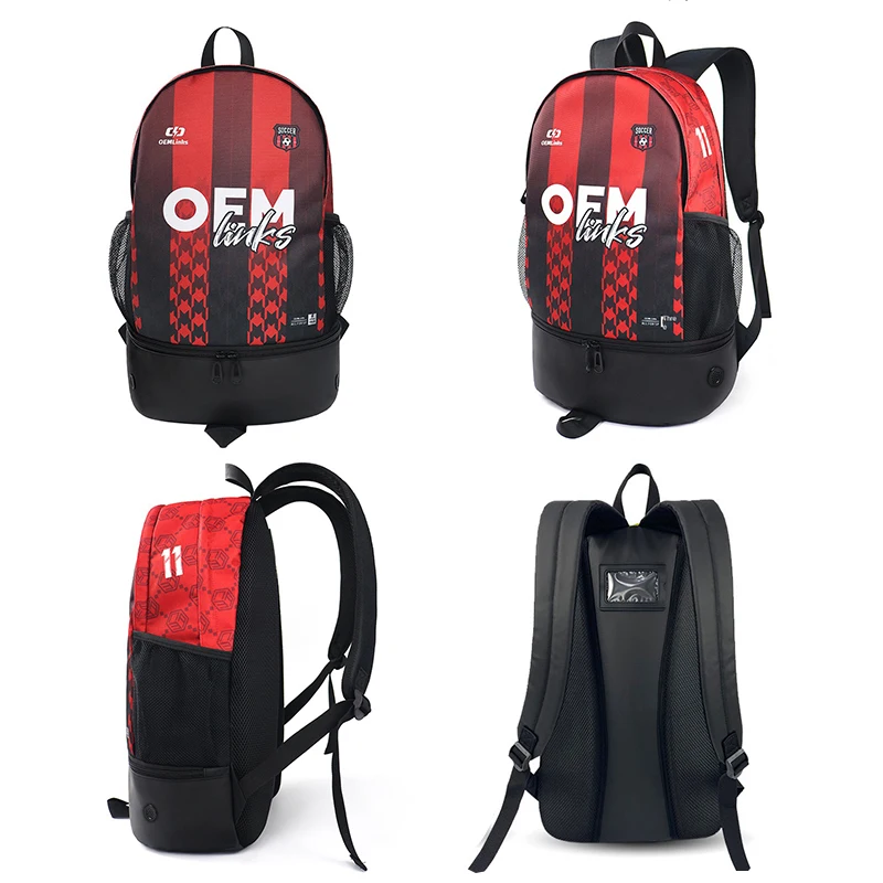 Custom Basketball Backpack Large Sports Bag football club backpack personality customization Print name soccer Training Package