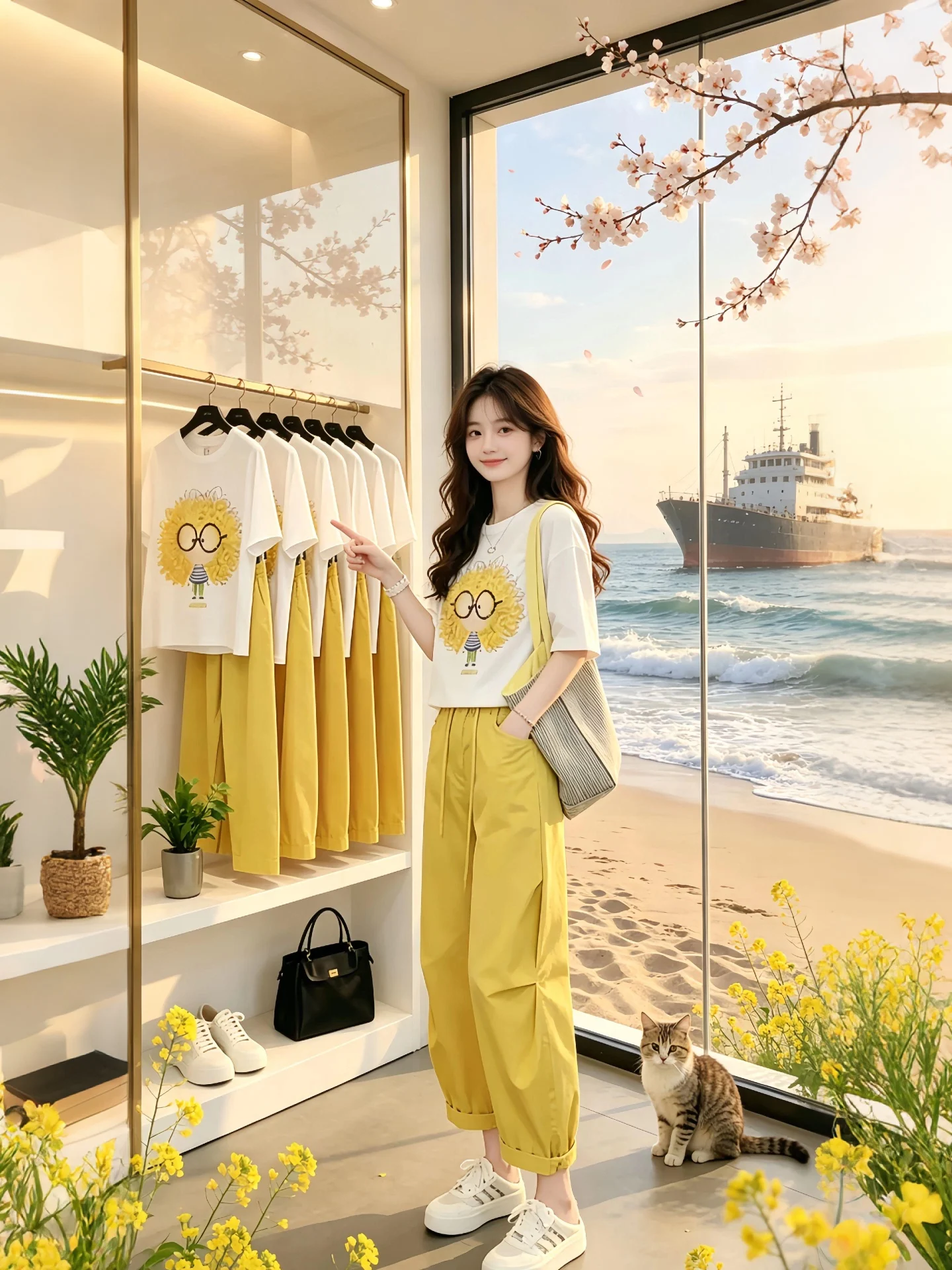 

Summer 2026 Casual Fashion Women's Short Sleeve T-Shirt And Pants Set Versatile Comfortable Breathable Commute Suitable